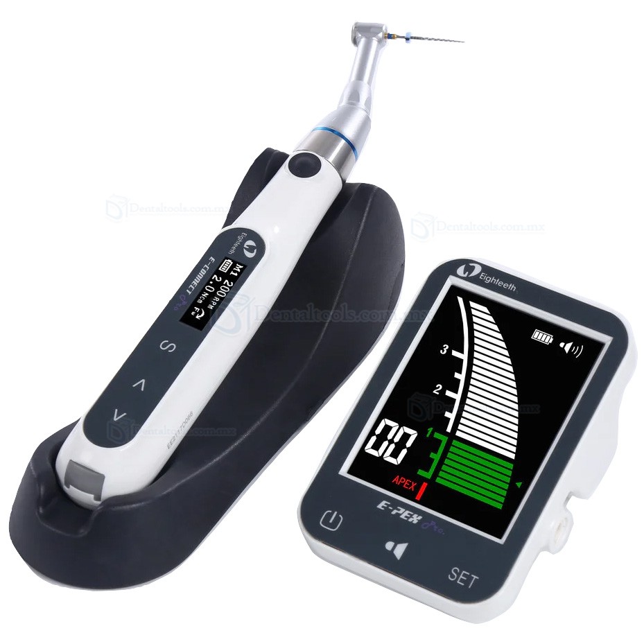 Eighteeth E-Connect Pro Motor de endodoncia con localizador de &aacute;pice E-PEX Pro